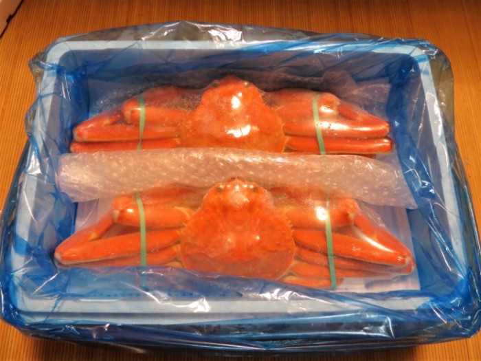 浜街道のカニ